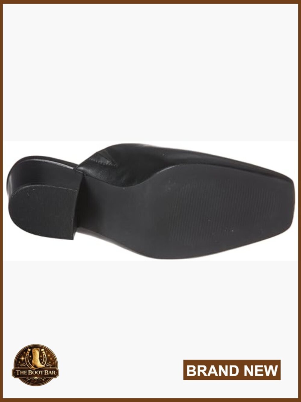 Square Toe Backless Mule, Non-Slip, Padded Insole - Picture 4 of 7